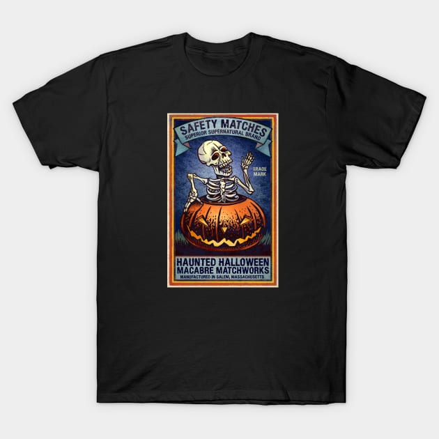 Haunted Halloween T-Shirt by ChetArt